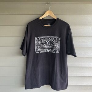 Fluffy Guy Gabriel Iglesias Don't Worry Be Fluffy T Shirt XL Black Cassette